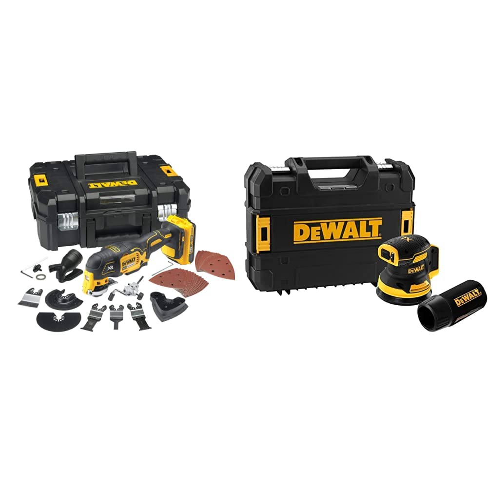 Multi-Cutter 18V DEWALT DCS355D2-QW pour découper et poncer sans fil avec précision