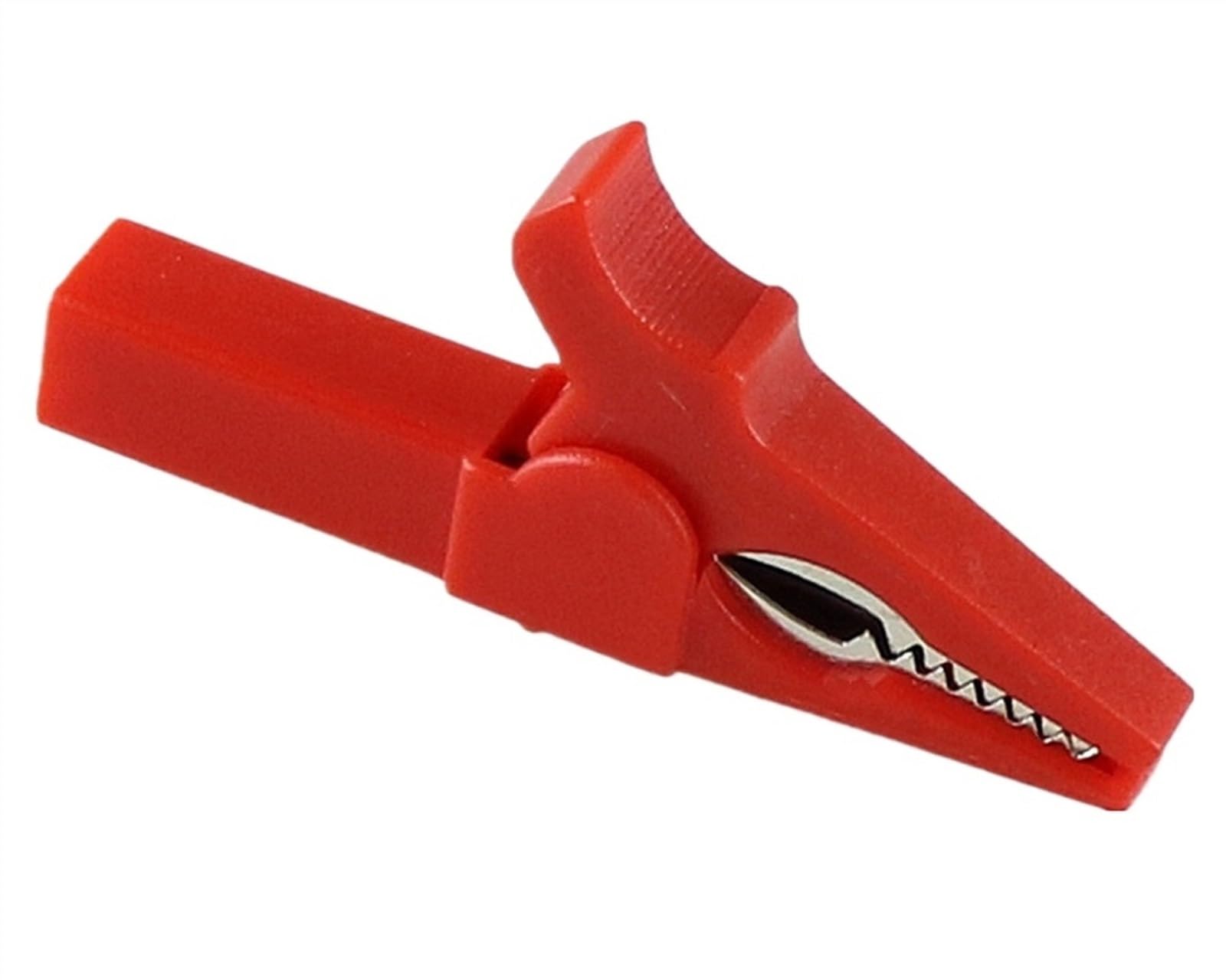 Klips testowy do baterii 55 mm HV zacisk krokodylkowy do banana, 4 mm, multimetr, kabel, sondy, klips krokodylowy, akumulator samochodowy, 2 szt. czarny