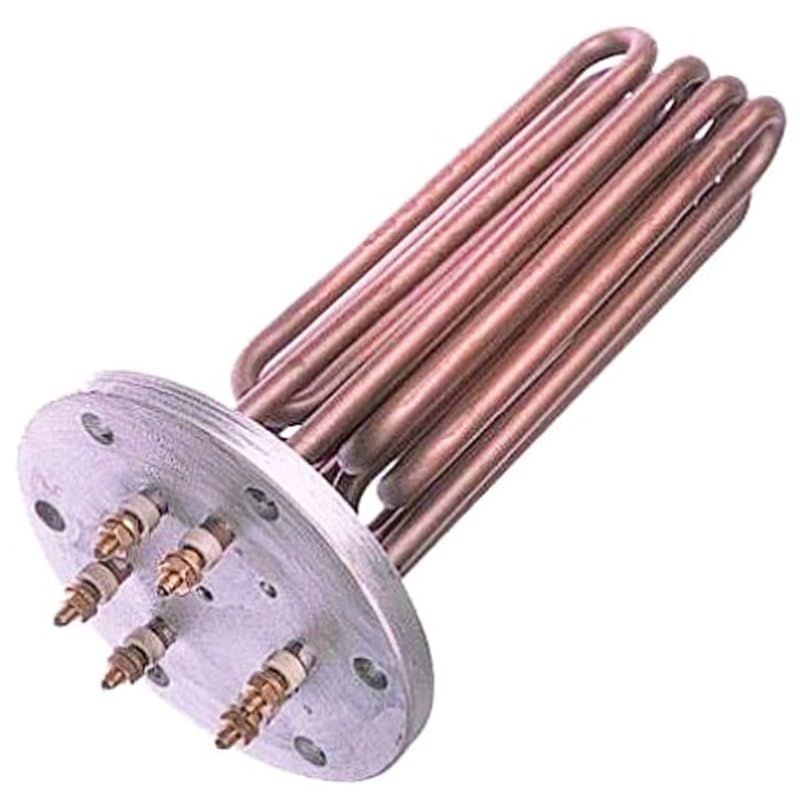 Résistance D150 L-250 REPORSHOP 7500W évite la corrosion des cuves triphasées