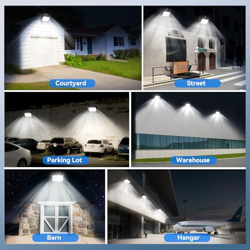 Deamoris 200W 8Pack LED Wall Pack Light with Photocell, 30,000LM, 5000K Daylight White, IP65 Waterproof Outdoor Wall Light, Dusk to Dawn Commercial Exterior Lighting for Garage, Warehouse, Driveway - Image 7
