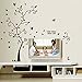 FBGood Sticker Mural Photo Petit Arbre - Sticker Mural Arbre Généalogique Magnifique, Famille Photo Arbre Stickers Muraux, Le Seul Décor pour Le Salon et la Chambre (ne Pas inclure de Cadre Photo)