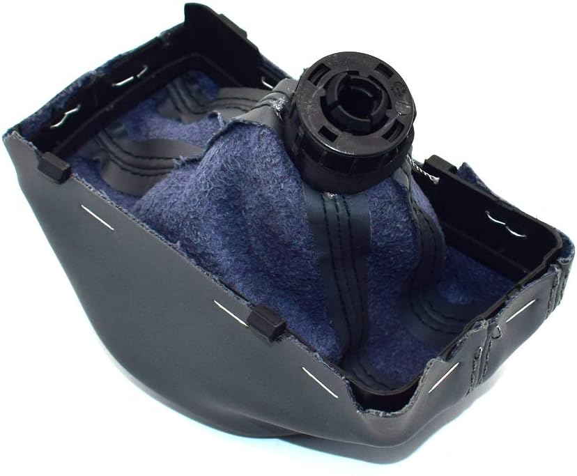 Gear Shift Knob Auto Automatic Leather Chrome for Audi A6 A7 A3 A4 A5 A6 c6 Q7 Q5 2009 2010 2011 2012 2014 4G1 713 139 R (Black)