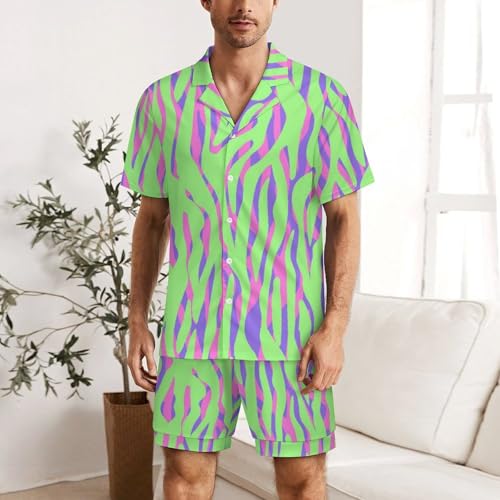 Ensemble Pyjama Blanc Homme Manches Courtes Premium et Doux - 2