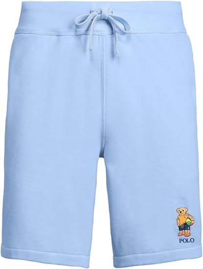 ■POLO RALPH LAUREN■ Logo fleece shorts blue MNPOSHO1BQ2016 Polo Ralph Lauren Mens College Sweatshorts Navy Blue Logo