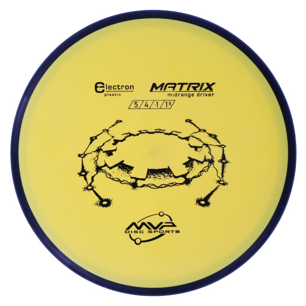 MVP Disc Sports Electron Matrix Disc Golf Midrange (Colors May Vary)