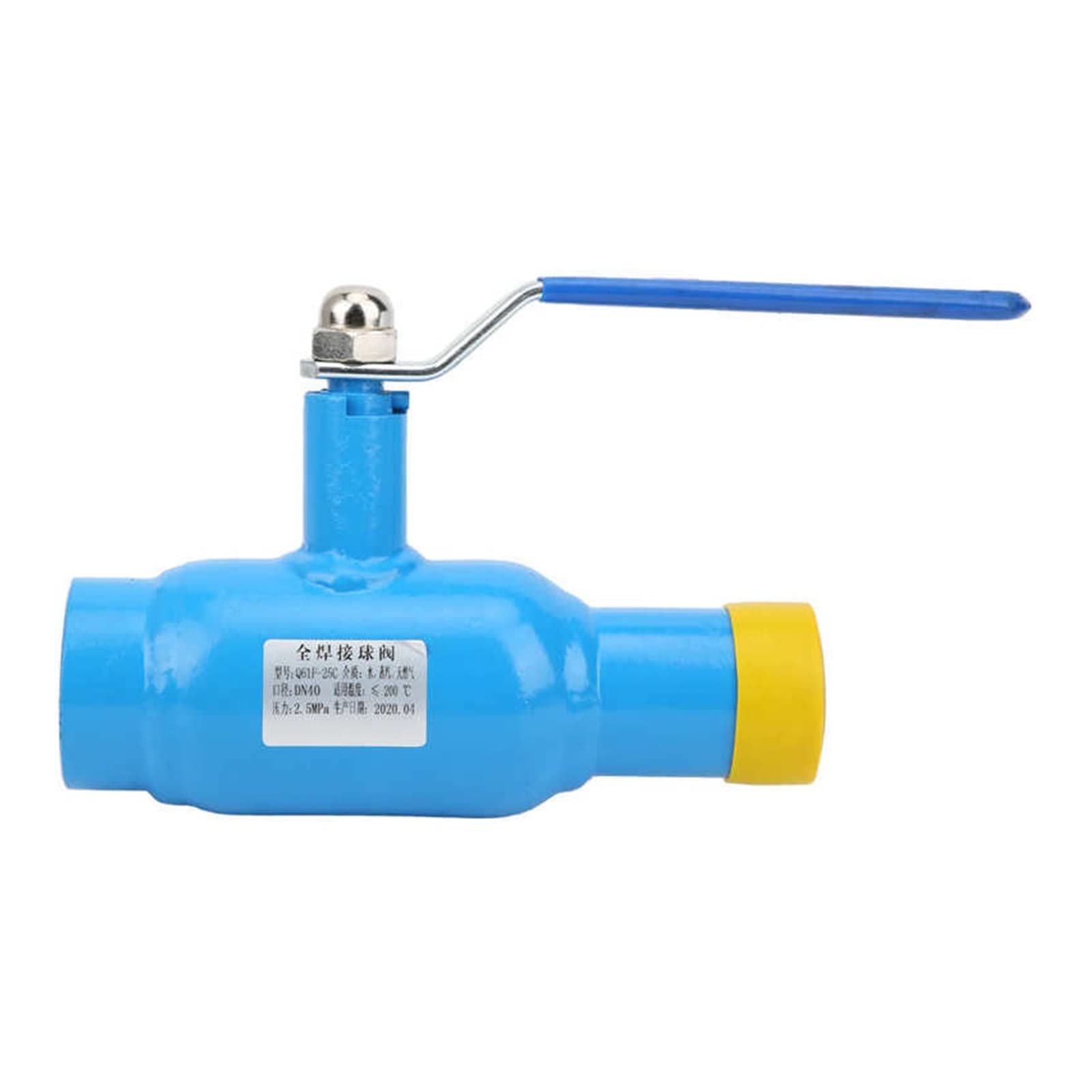 Vanne à boisseau sphérique de soudage anti-corrosion Q61F-25C étanche