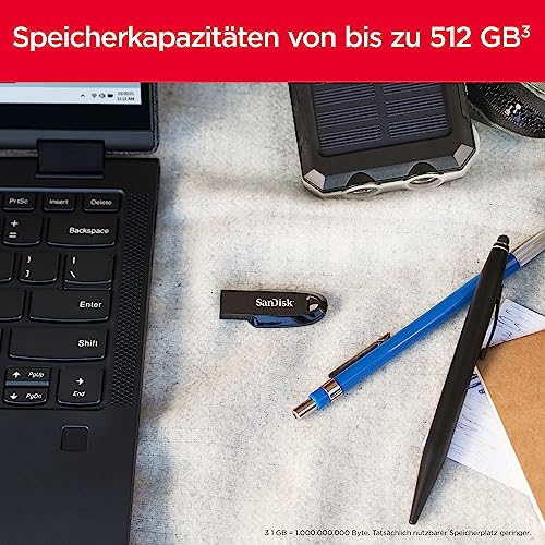 SanDisk Ultra Curve USB-Stick 128 GB (3.2) mit RescuePRO Deluxe