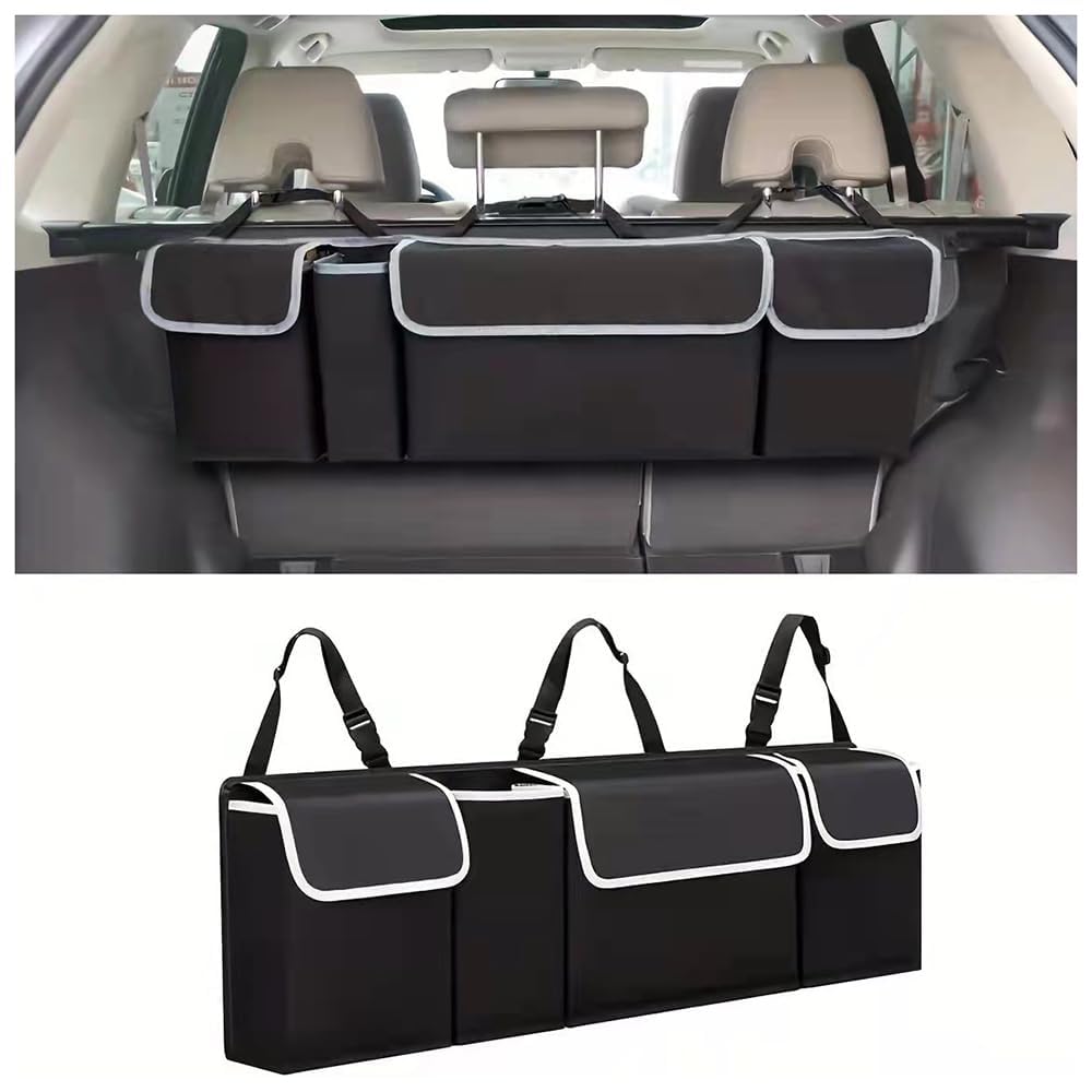Rangement coffre voiture suspendu Audi A5 Avant B10 sac siege arriere