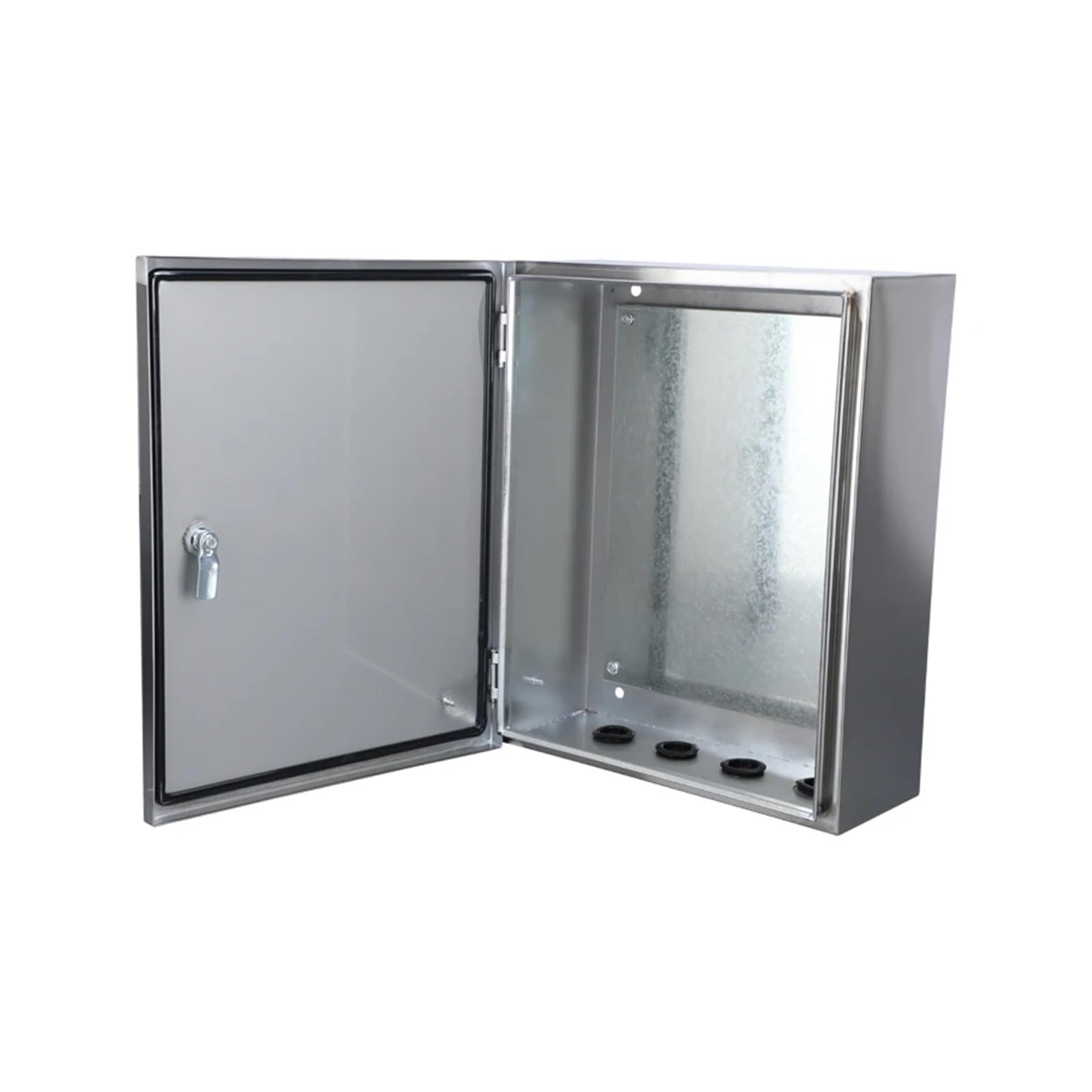 304 wandmontierte Edelstahlgehäuse, wasserdichter elektrischer Verteilerkasten aus Edelstahl, industrielle Schalttafel aus Stahl(GBJ3-500 400 200)