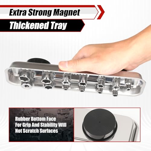 Image of TOOLEAGUE 7Pcs Telescoping Magnetic Pickup Tool Set