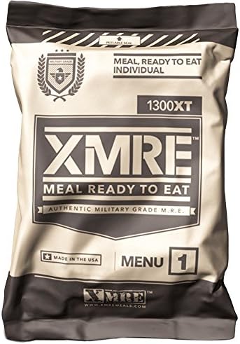 XMRE (Meals Ready to Eat) 2019 Pack Date - 2024 Best By Date - Single Menu (Veggie Taco Pasta)