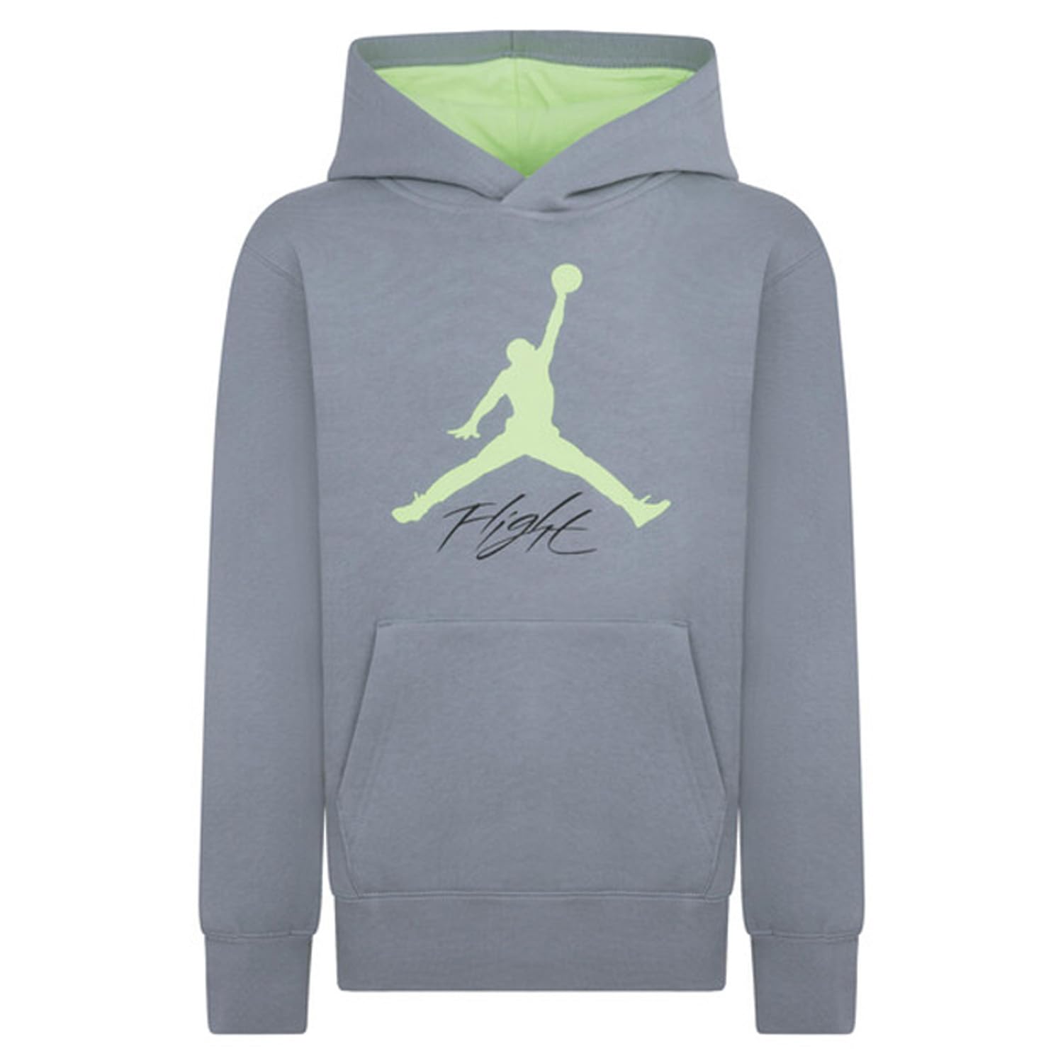 Sweat Nike enfant gris pull à capuche d'hiver référence 95D277-GF6