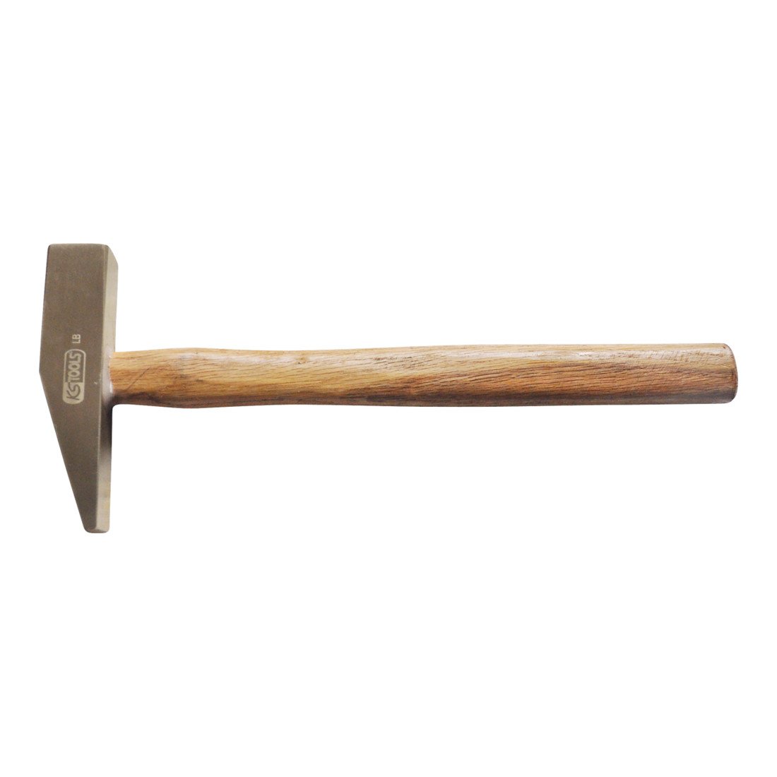 KS Tools 963.2161 BRONZE+ Młotek murarski 800 g, z rękojeścią z drewna Hickory