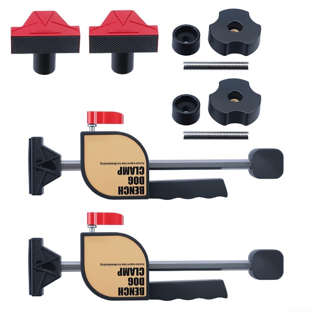 Abrazadera Metalica Sujeción Rápida para mesa Trabajo 19mm Abrazadera
