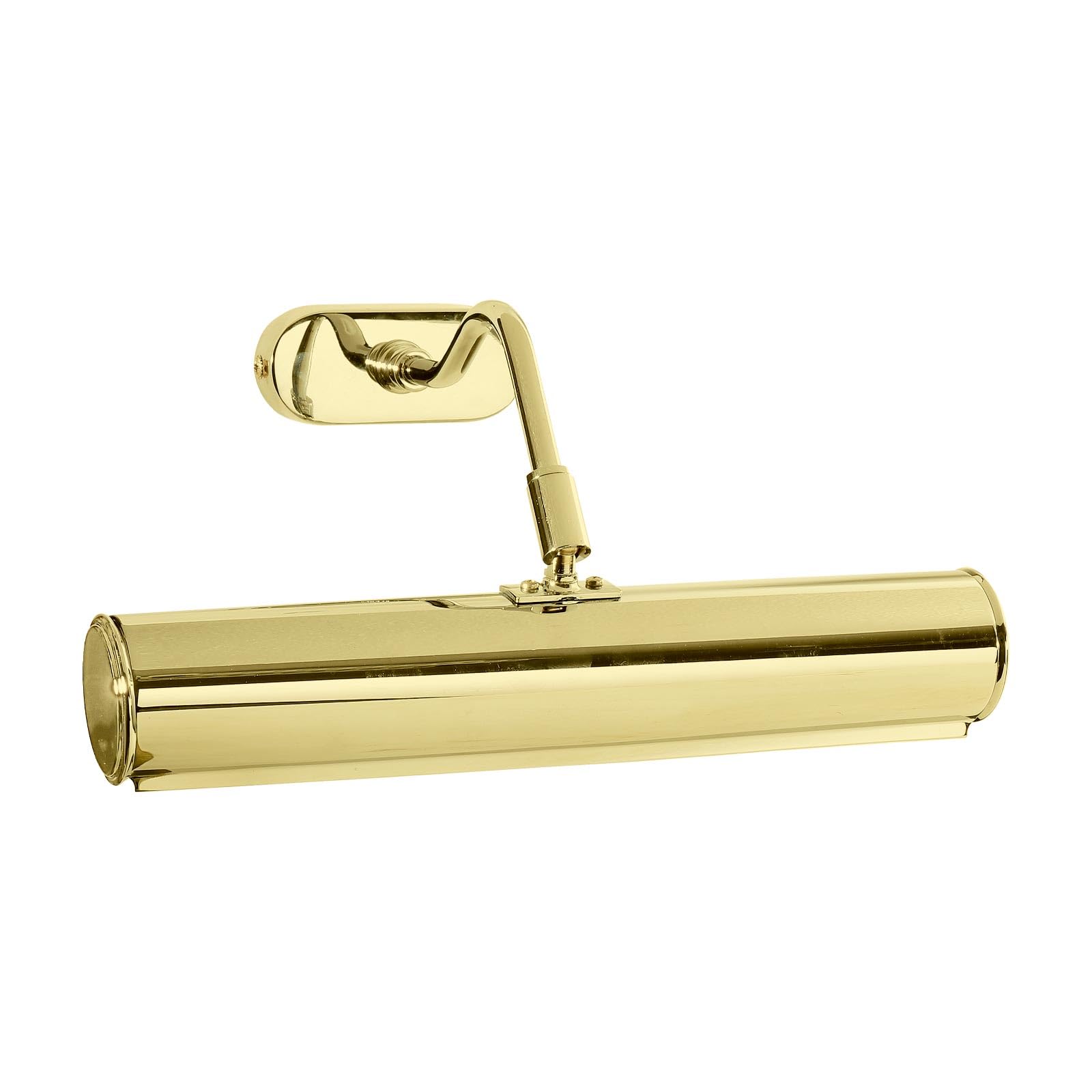 Applique da parete in ottone lucido L: 30 cm orientabile 2x E14 luce da quadro lampada da parete illuminazione interna soggiorno corridoio