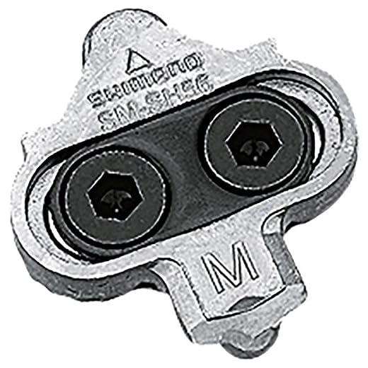 Shimano Y41S98100 Par calas, Unisex, Acero Inoxidable, Bicicleta de Montaña, Gris, Talla Única