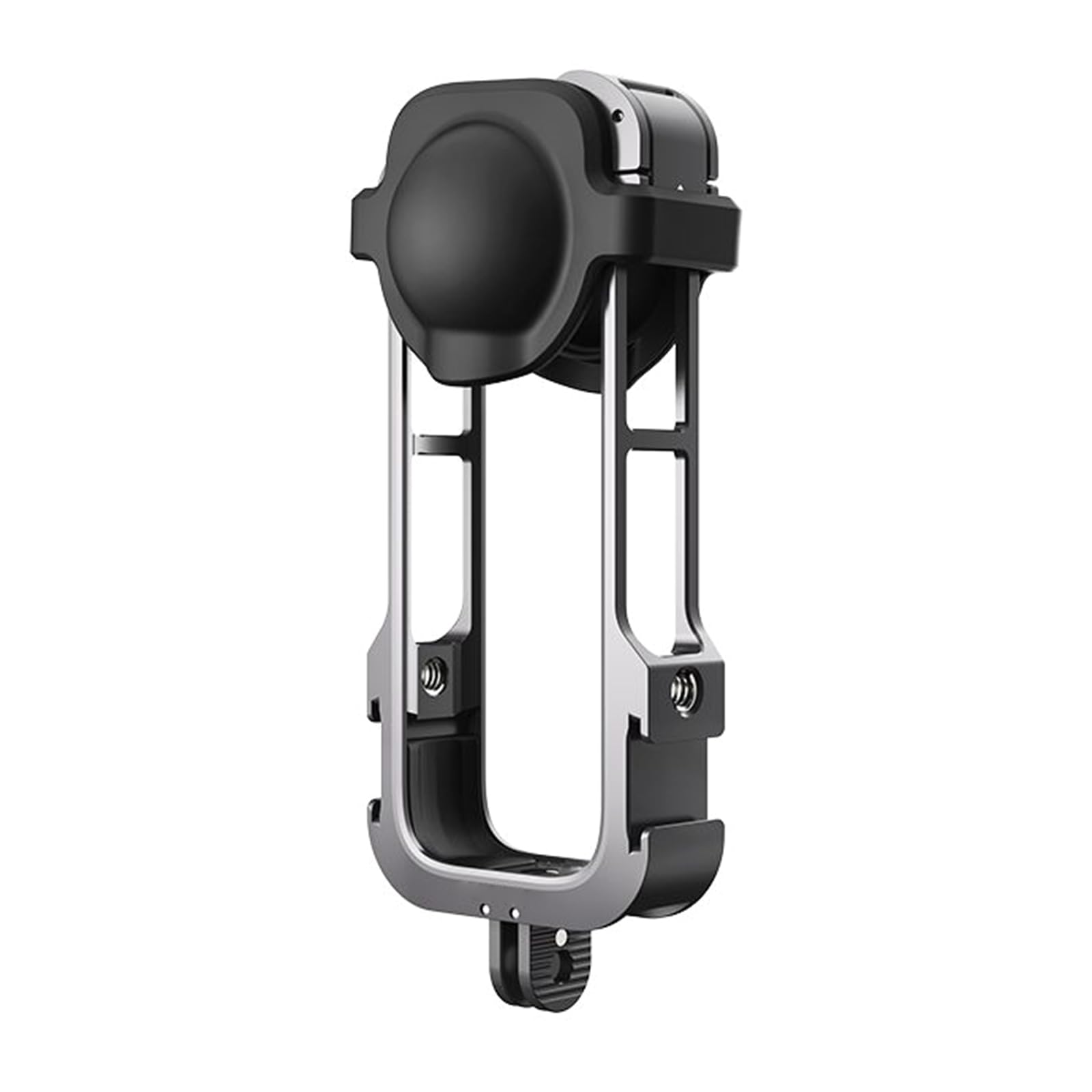 Marco de metal para cámara, funda protectora para cámara de acción de 360 grados con acción de cubierta de lente