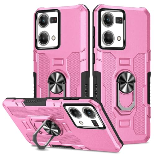 Coque Oppo Reno7 antichoc avec anneau pour éviter les chutes