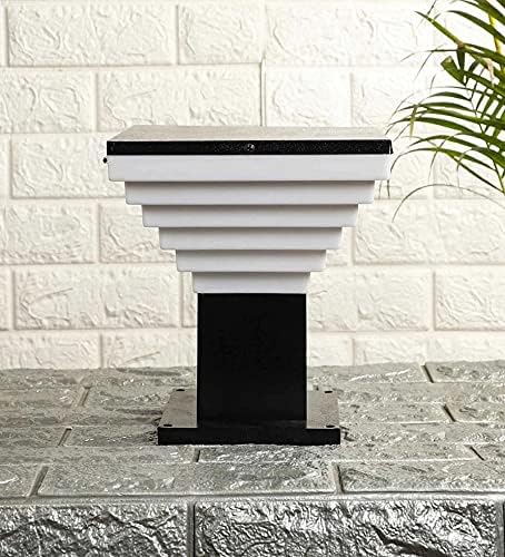 Image of Gate Light Outdoor Lamp Garden for Home Gate, Black (Pack of 2 Pc)