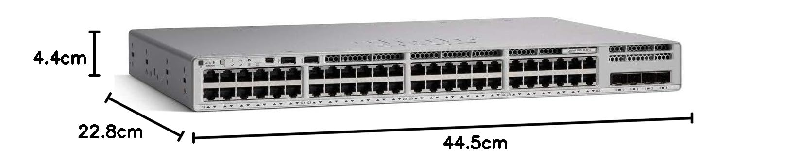 Switch Cisco C9200L-48T-4X-A
