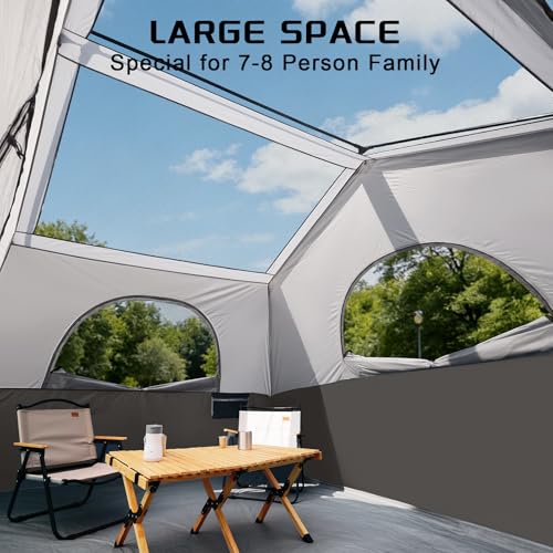 HG 8 Person Cabin Tent