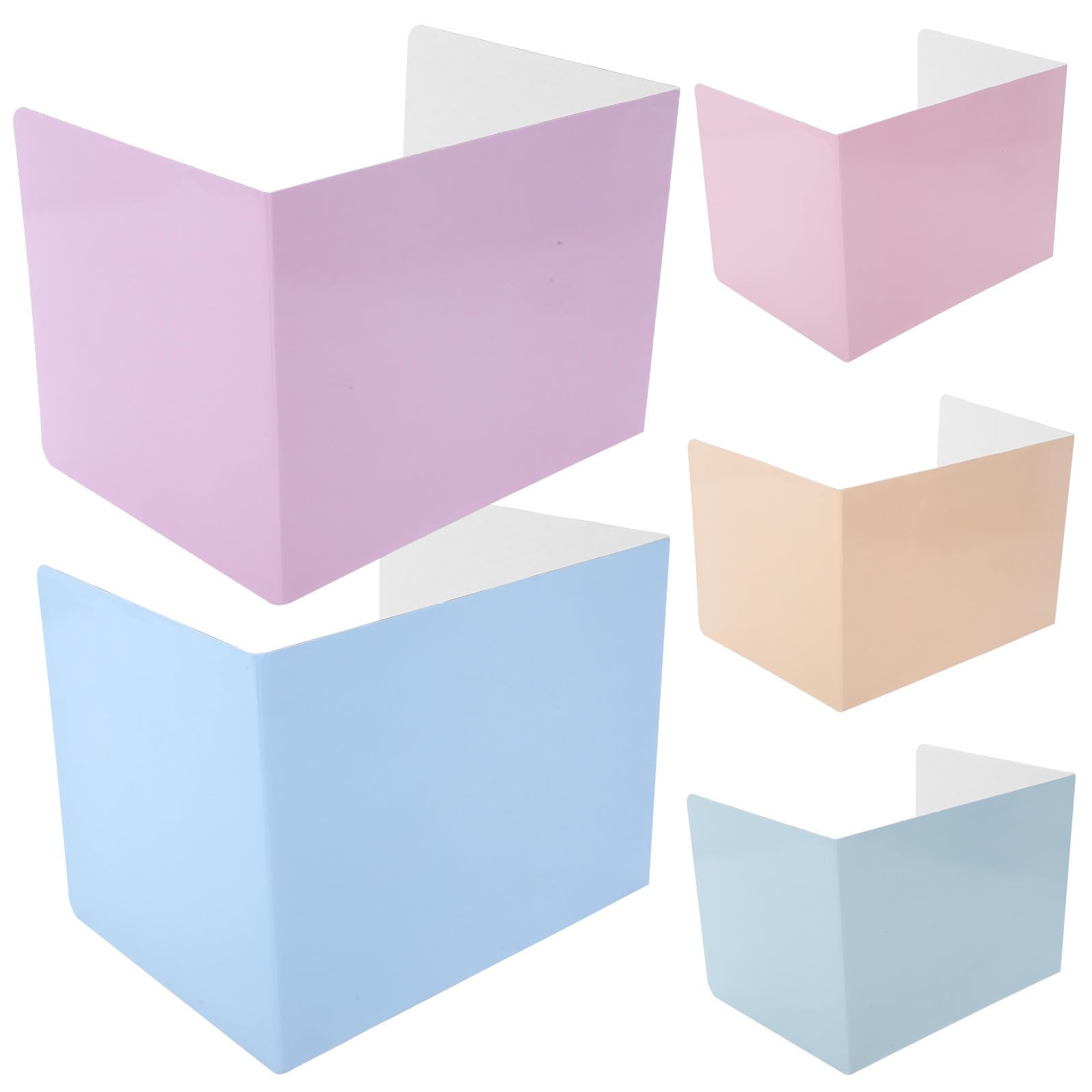 Séparateur de bureau lumineux FRCOLOR à 3 côtés pour favoriser la concentration