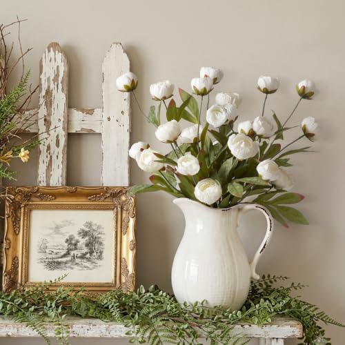 InnoGear 6 Pcs 27.36" Faux Peonies Artificial Flowers - image 7