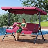 FUQARHY 3 Seat Patio Swing...