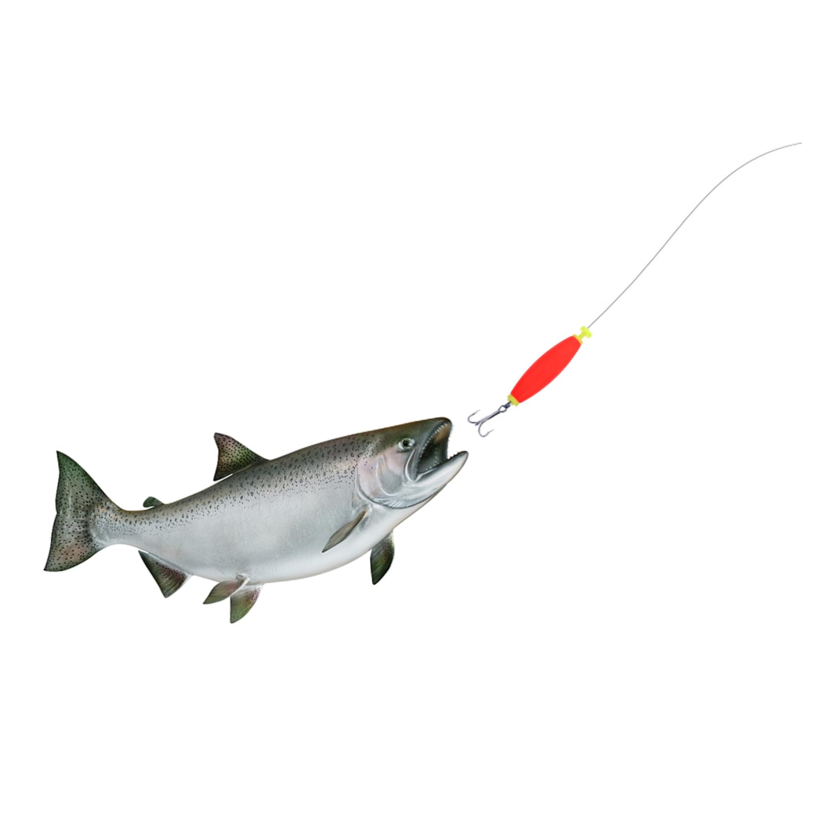 Sosoport Trousse Plates-Formes Maquereau Pivote Bobines De Plein Air Récipient Outil De Pêche Grossier S'arrête Caoutchoucs Attaquer Mer Perles Eva Rouge
