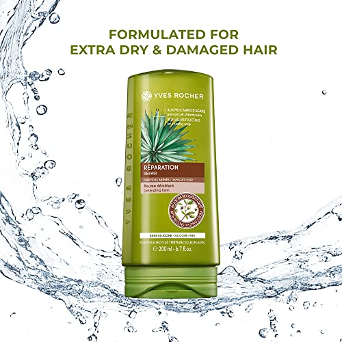 Yves Rocher Repair Detangling Balm Conditioner | Hydrate & Strengthen Hair|6.7 Fl Oz #TOP2