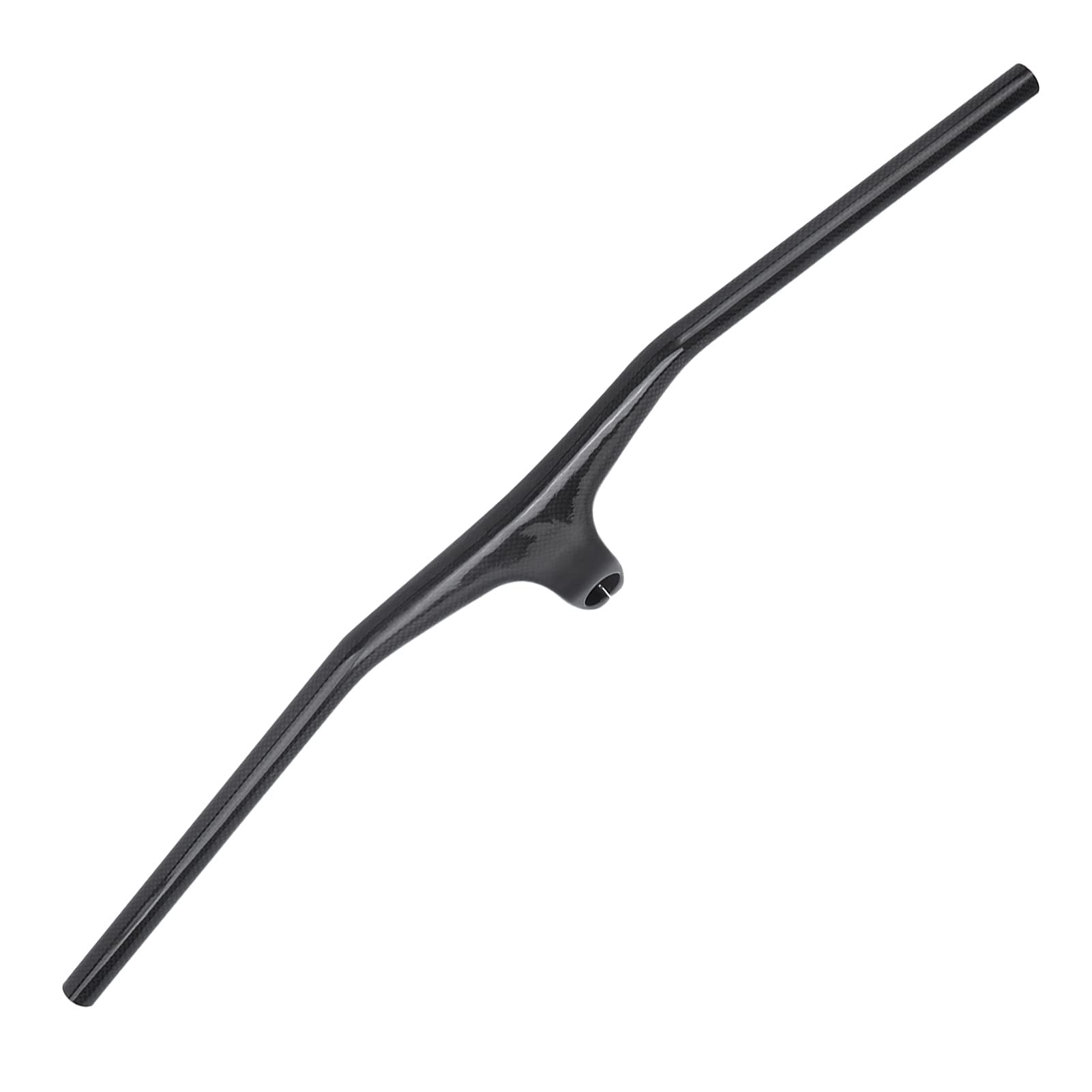 Manillar Integrado de Carbono de Mm para Bicicletas montaña: Diseño Brillante 3K, Liviano y Ergonómico
