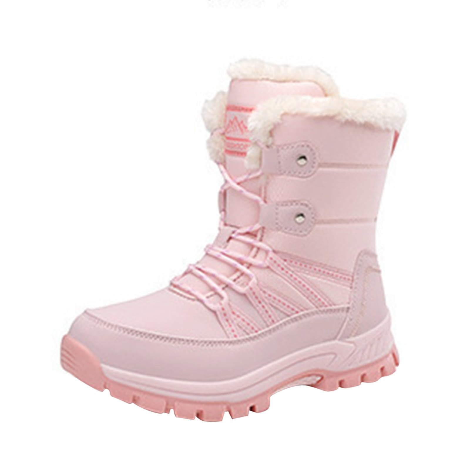 Stivali Donna Invernali Stivaletti Da Neve Calda Boots Outdoor Impermeabili Stivaletti Alla Caviglia Anfibi Leggere Scarpe Morbide Inverno Tronchetti Antiscivolo