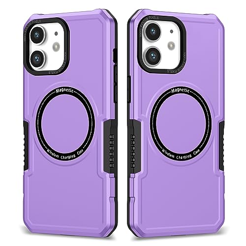 Coque magnétique pour iPhone 12 rigide mate contre les rayures