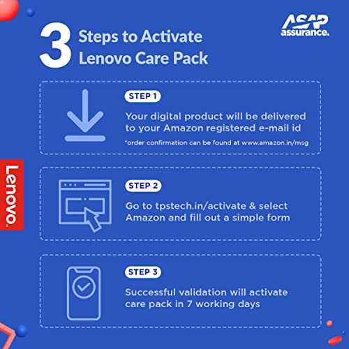 Image of Lenovo Warranty Extension Pack 2 Year Extended Warranty with Onsite Service for Select IdeaPad Yoga Flex & Legion Laptops (Email Delivery, No Physical Kit)