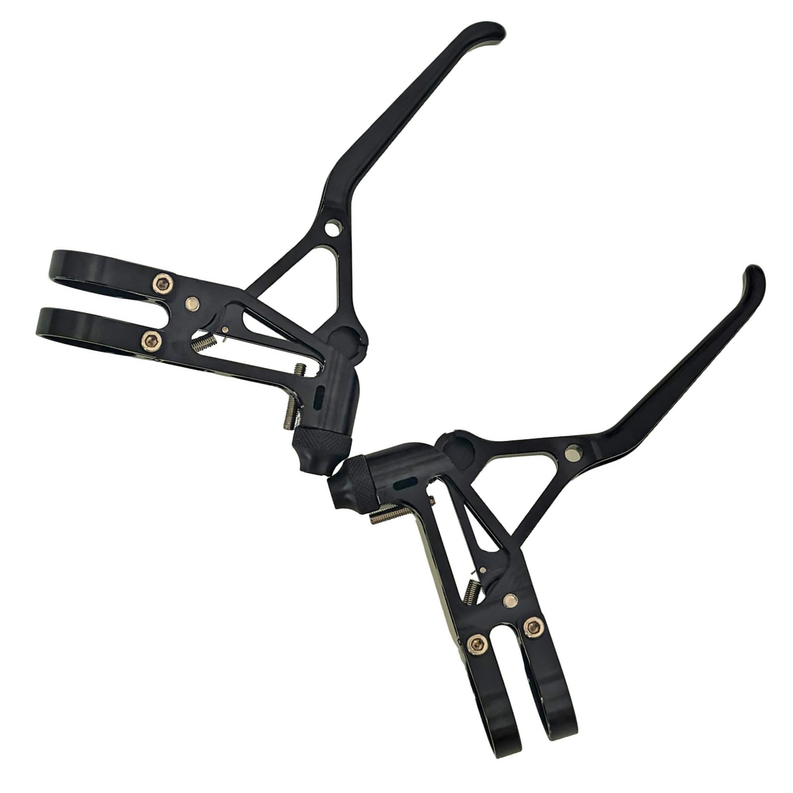 Woedpez Handlebars Brake Handles Aluminum Alloy for Mountain Bikes Road Bike Brake Levers