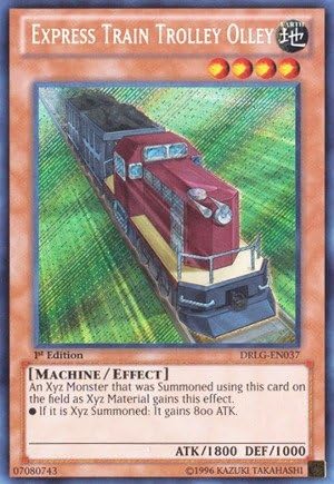 YU-GI-OH! - Carrito de tren Express Olley (DRLG-EN037) - Dragons of Legend - 1ª edición - Secret Rare