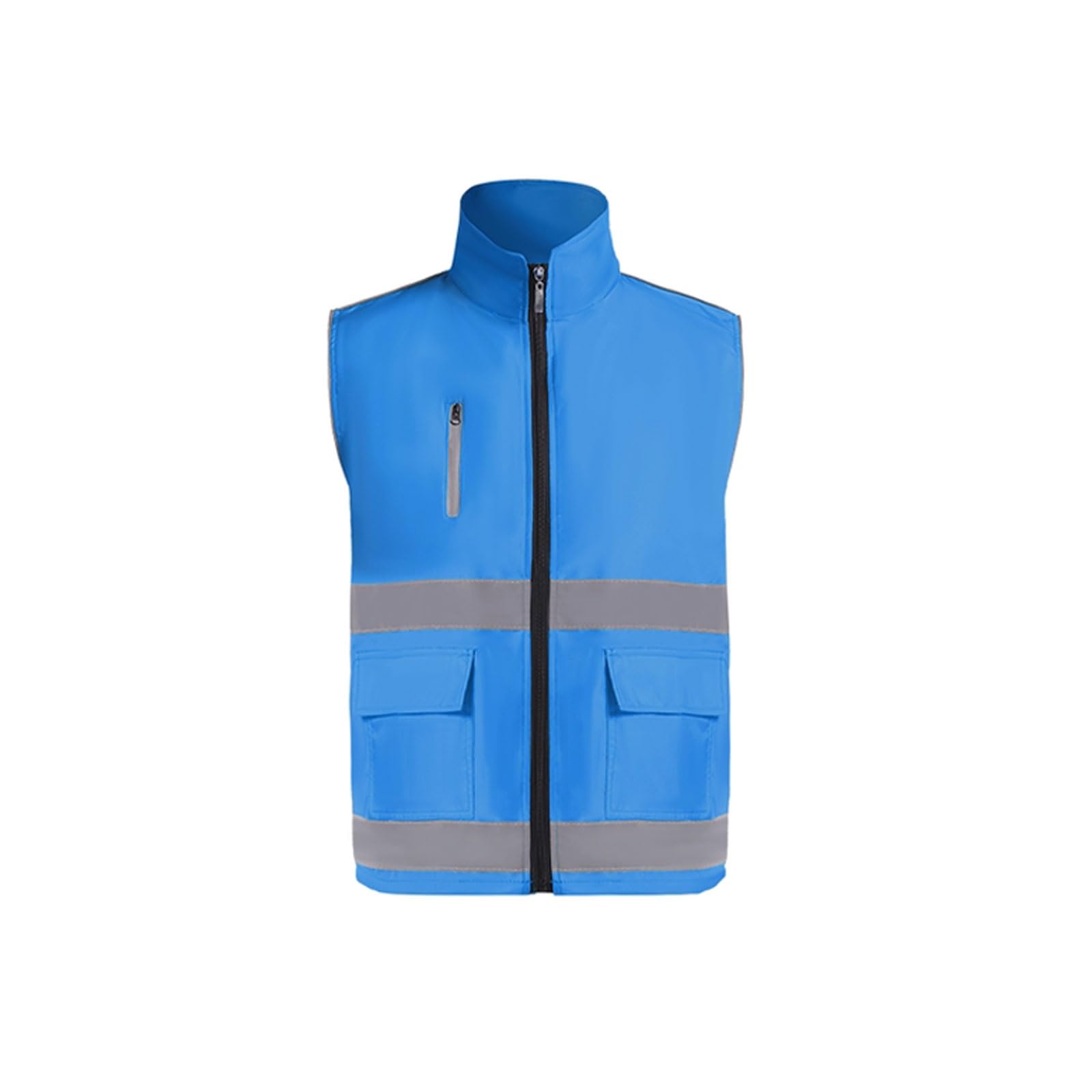 Chaleco reflectante de alta visibilidad, Chaleco de alta visibilidad, poliéster reflectante unisex multicolor múltiples tamaños