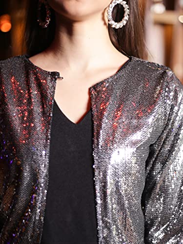 Image of SERA Women's Polyester Modern Shrug Sweater