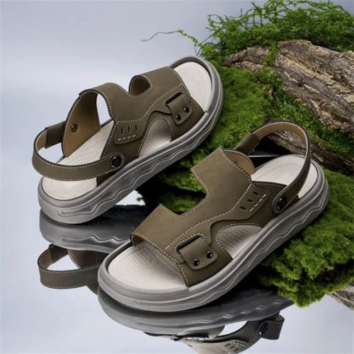 Outdoor Summer Platform Beach Men's Sandals Sole Casual Slip-On Men Slippers4