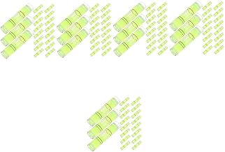Angoily 500 Peças Régua De Bolha De Precisão Instrumentos De Medição Ferramenta De Nível De Bolha Apêndice Moldura De Plástico Réguas De Nível Pequeno Instrumento De Nivelamento