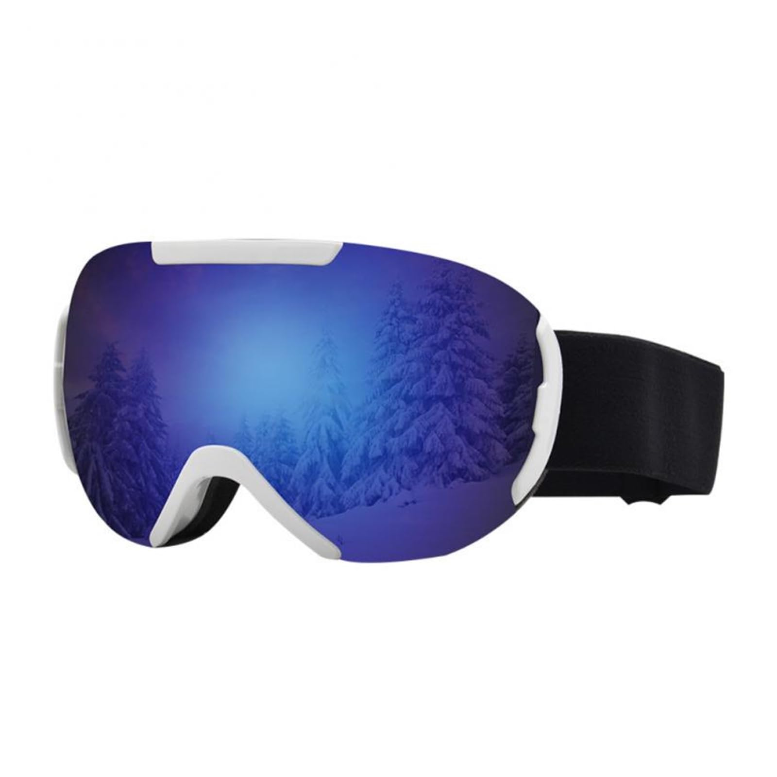 Gafas de esquí - Gafas de esquí antirradiación Gafas de esquí a Prueba de Viento - Gafas de esquí antiniebla de Doble Capa Gafas esféricas Grandes Gafas para Exteriores (Color: 01) (3)