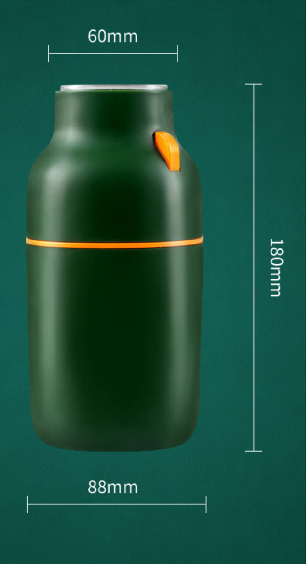 LPY Molinillo Seco De Café EléCtrico para El Hogar Molinillo De Grano Molinillo EléCtrico PequeñO Molinillo De Prensa PortáTil para Exteriores Lavable Y Recargable (Negro Verde)-Green