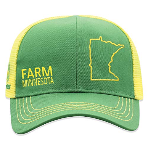 Casquette John Deere enfant en maille pour les jeux de plein air au parc