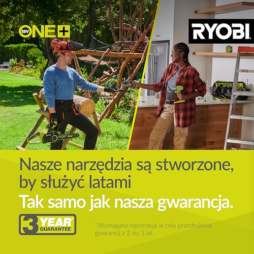 Ryobi Bezszczotkowa Dmuchawa Odkurzacz 18 V, OVB18, Model bez Akumulatora i Ładowarki