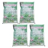 Lodo De Estanque De Loto, Suelo Para Plantas De Estanque, Medios De Cultivo De Planta Acuáticas Para Estanques De Jardín Acuático, 200 g (paquete de 4)