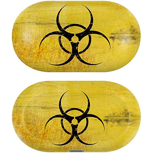 Skinit Decal Audio Skin Compatible with Samsung Galaxy Buds+ - Officially Licensed Skinit Originally Designed Biohazard Large Design