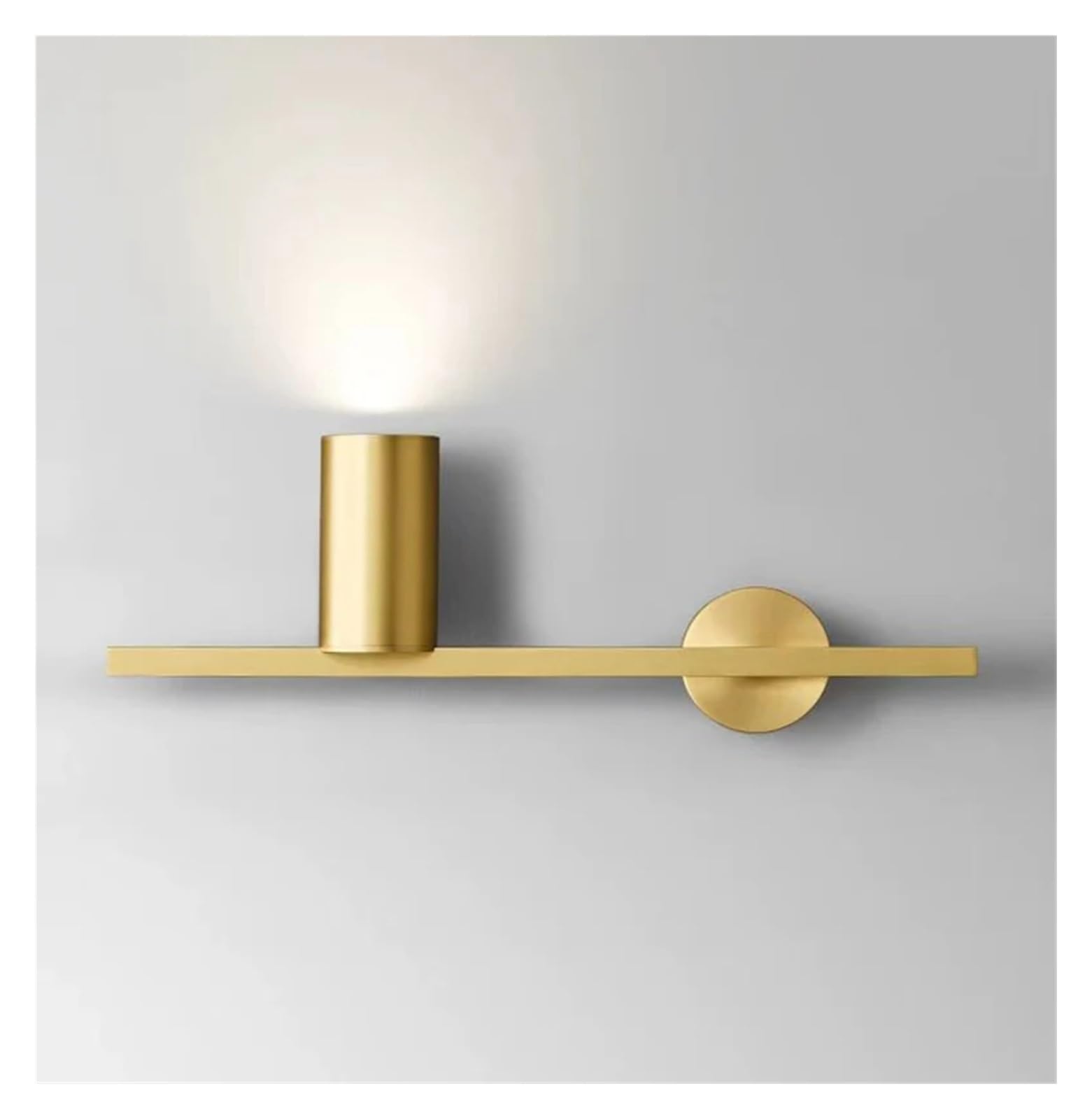 ZTCHSENZT Wall Light Gold Black for Bedroom Bedside Foyer Stairs Aisle Sconce Atmosphere Lamp,Gold-Left