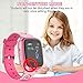 Smart Watch for Kids - Boys Girls Smartwatch Phone with Waterproof GPS Tracker Voice Chat SOS Call Camera Games Alarm Clock Anti Lost Games Touch Screen Watch Children Students Birthday Gifts