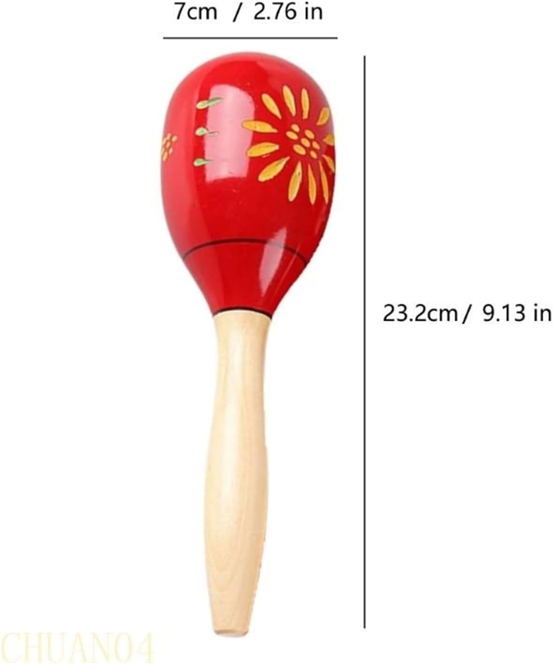 maracas, Maracas For Percussion Enthusiasts, Hardwood Maracas Rattles Percussion Instruments Shakers,for music event(Color 2)