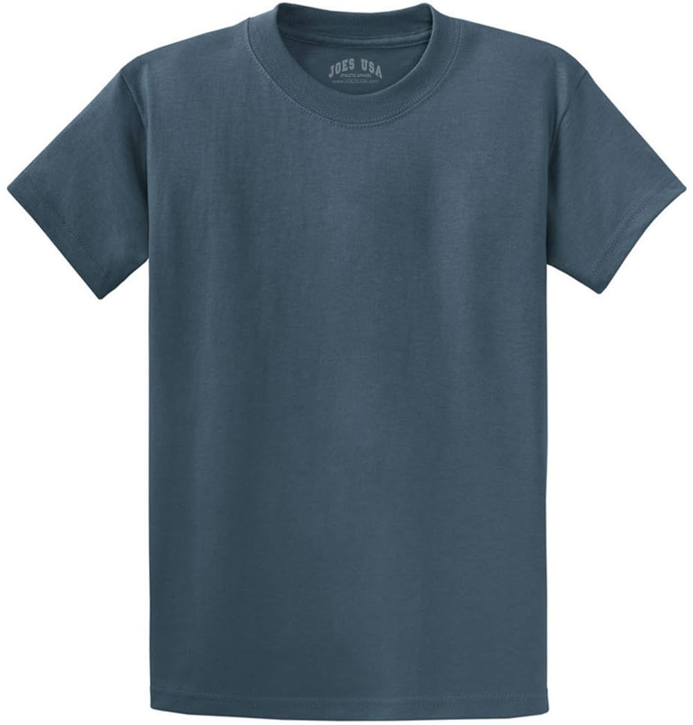 Joe's USAMens Heavyweight 6.1-Ounce, 100% Cotton T-Shirts in Regular, Big and Tall Sizes